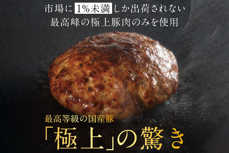 花咲牧場のポークハンバーグ　120g×70個