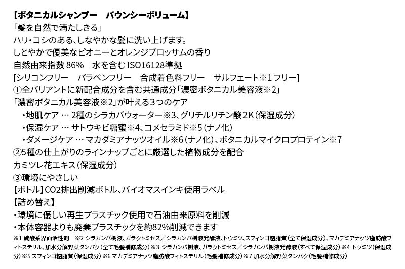 BOTANIST ボタニスト ボタニカル シャンプー 単品【バウンシーボリューム】 （詰替）4個 [ボタニスト BOTANIST おすすめ 人気 サラサラ しっとり ボリューム まとまり ぼたにすと 頭皮ケア ダメージ ストレート うねり ダメージ補修 美容 詰替え レフィル リフィル]