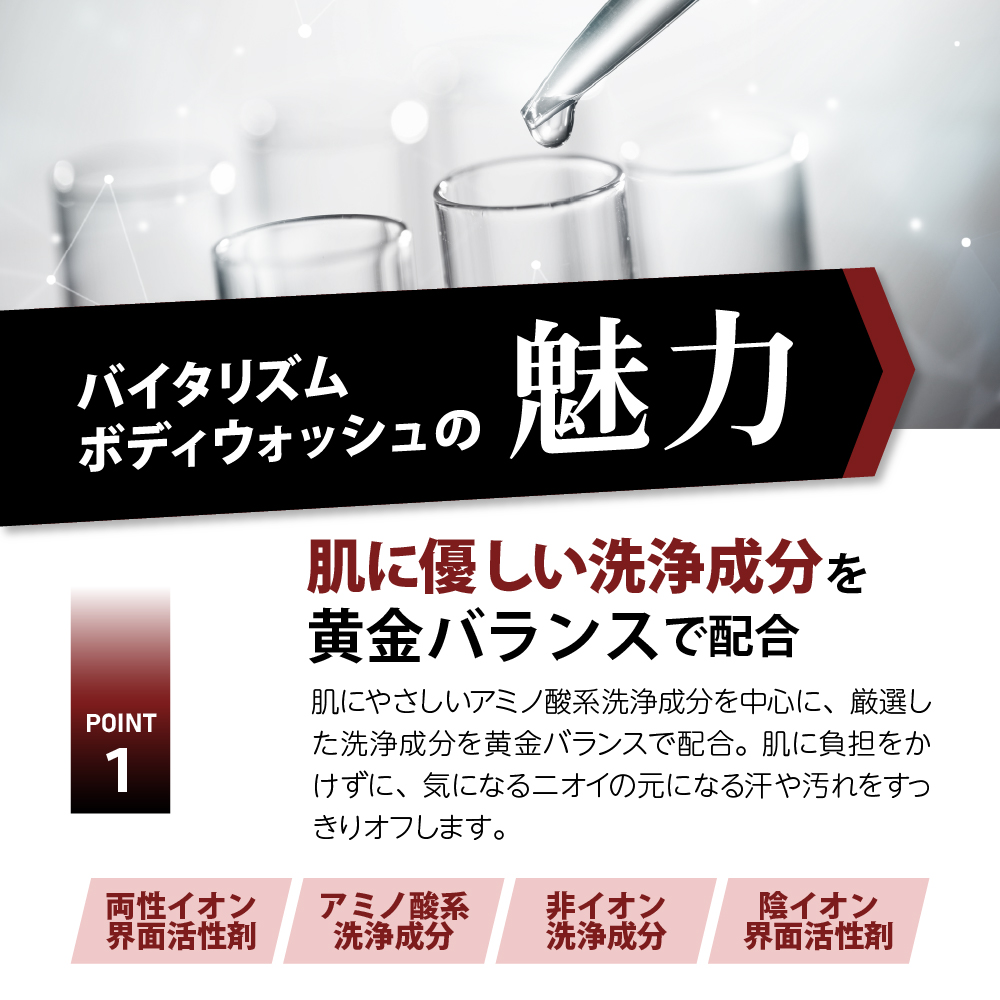 バイタリズム ボディウォッシュ　500ml×2本セット