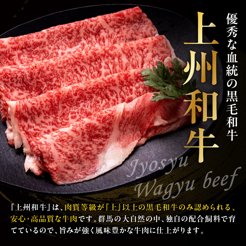 上州和牛（サーロイン）すきやき・焼肉用　約760g(380g×2ｐ） 群馬 県 千代田町
