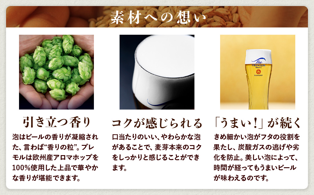 サントリー　ザ・プレミアム・モルツ 2箱セット（500ml×48本）