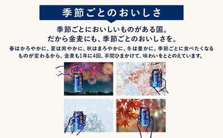 【2か月定期便】 サントリー　金麦（350ml×24本）（萩原酒店）