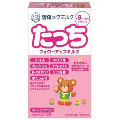 粉ミルク　雪印メグミルク　たっち(スティック)1ケース(12箱入)/フォローアップ用【1446200】