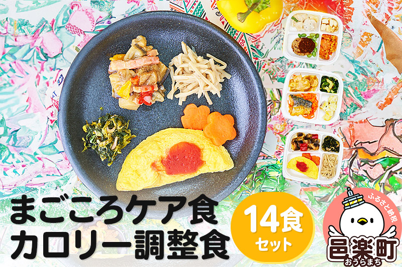 まごころケア食 カロリー調整食 お弁当 ＜冷凍＞ 14食セット