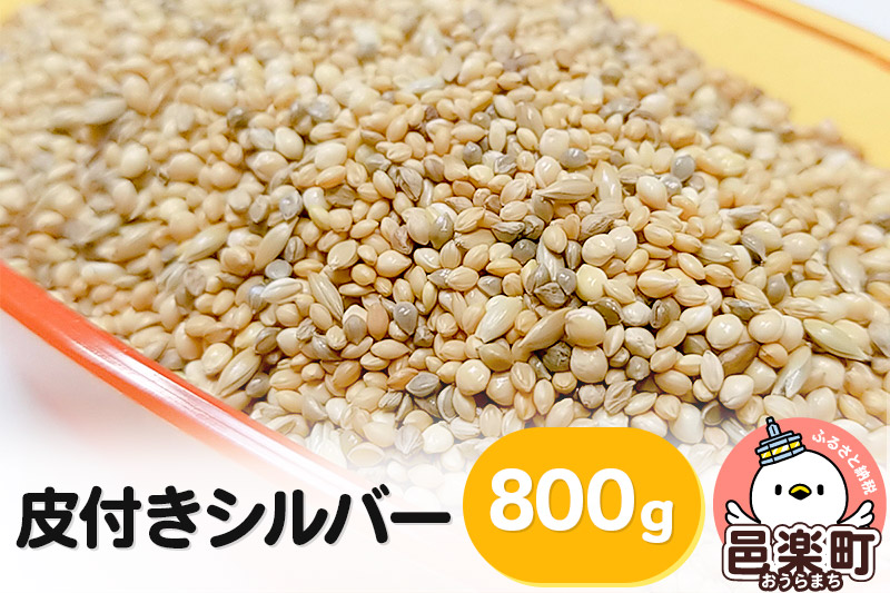 皮付きシルバー 800g×1袋 サイトウ・コーポレーション 飼料