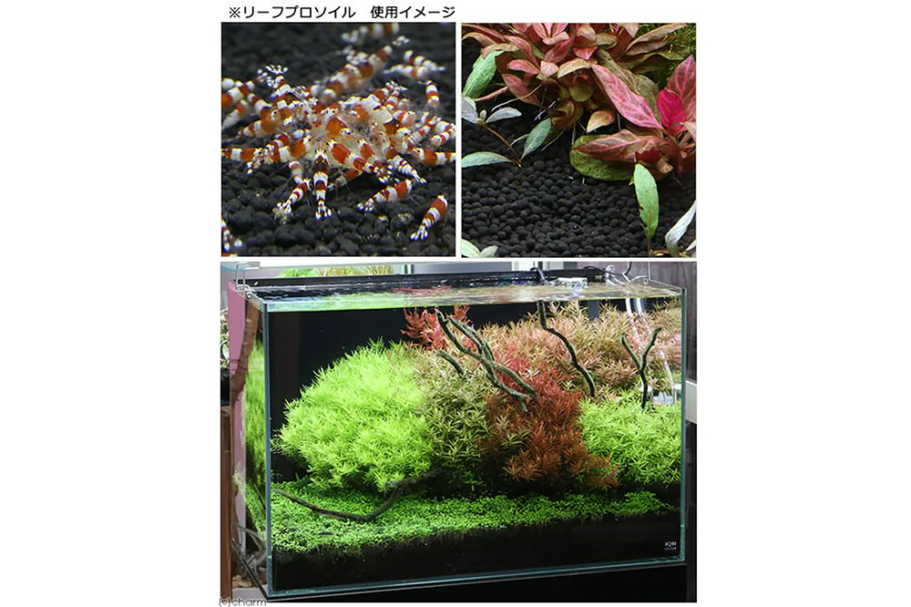 ソイル 魚が簡単に飼える リーフプロソイル スーパーパウダー 24L（8L×3袋） 熱帯魚 用品 株式会社チャーム charm