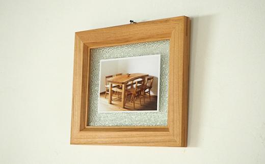ダイヤガラスの写真立て ／ フォトフレーム ポストカード L判写真【UMEBACHI FURNITURE】