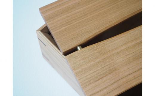 木のティッシュケース ／ 国産広葉樹 落としぶた式【UMEBACHI FURNITURE】