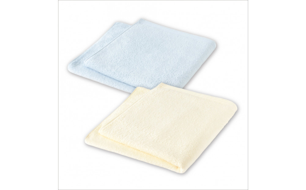 【1秒タオル】ホットマンカラー12 ミニバスタオル2枚セット