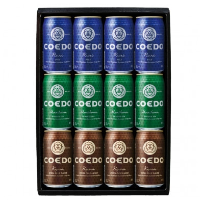 COEDO コエドビール 缶 12本 飲み比べセット (毬花 瑠璃 伽羅 × 各4本 計12本)【1305974】