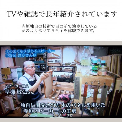 Teragakiが誇る世界最高峰スピーカー 最高音質 【TERRA-SP300 New Type】【1551315】