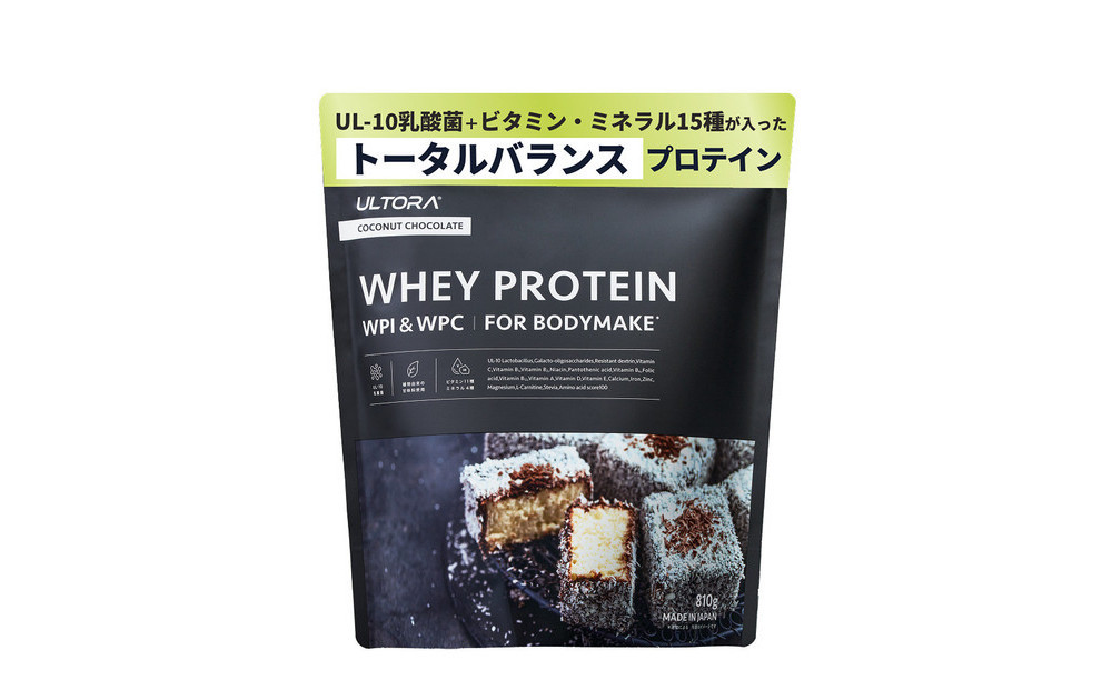 ULTORA ホエイダイエットプロテイン 810g ココナッツチョコレート風味（リニューアル）