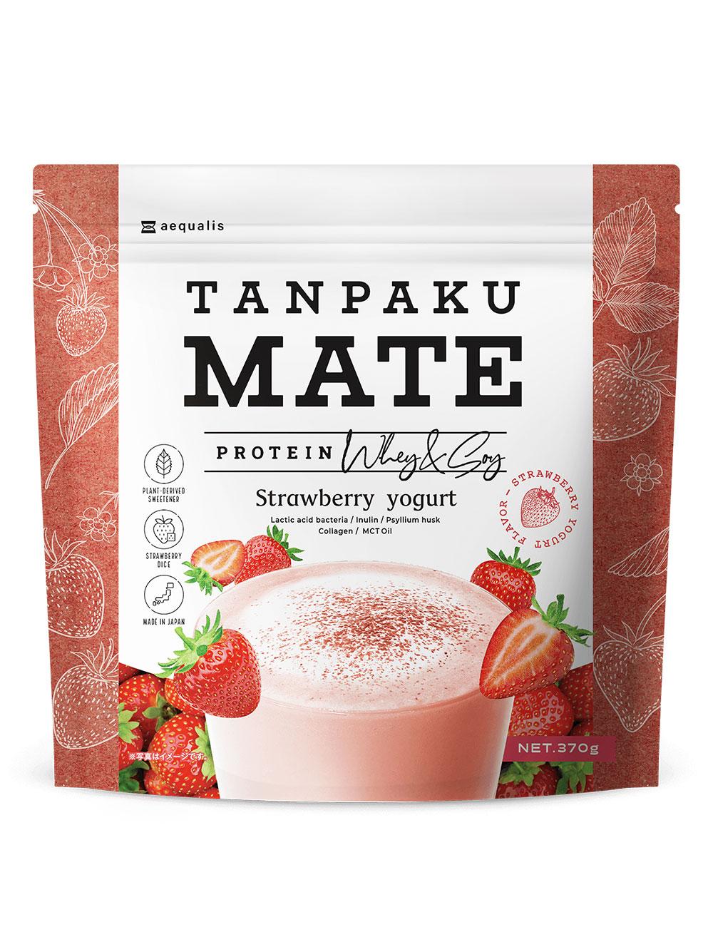 プロテイン タンパクメイト ストロベリーヨーグルト味 1袋