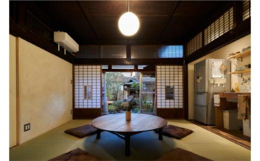 ちゃぶだい　1名様一泊チケット（和室個室）1枚 ／ 古民家 宿泊 伝統 埼玉県