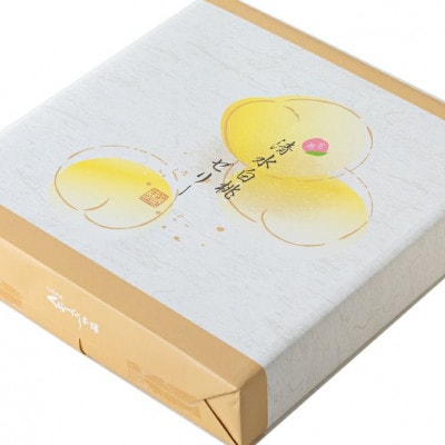 清水白桃ゼリー7個入/冷菓 スイーツ【1619280】