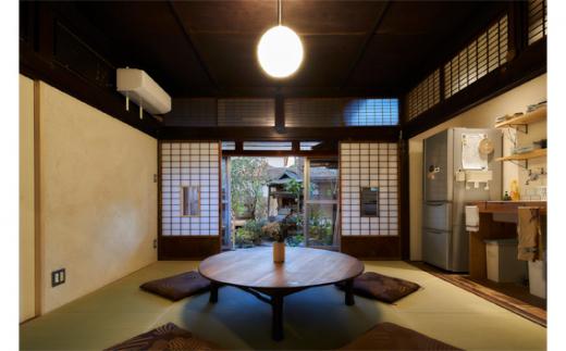 ちゃぶだい　2名様一泊チケット（和室個室）1枚 ／ 古民家 宿泊 伝統 埼玉県