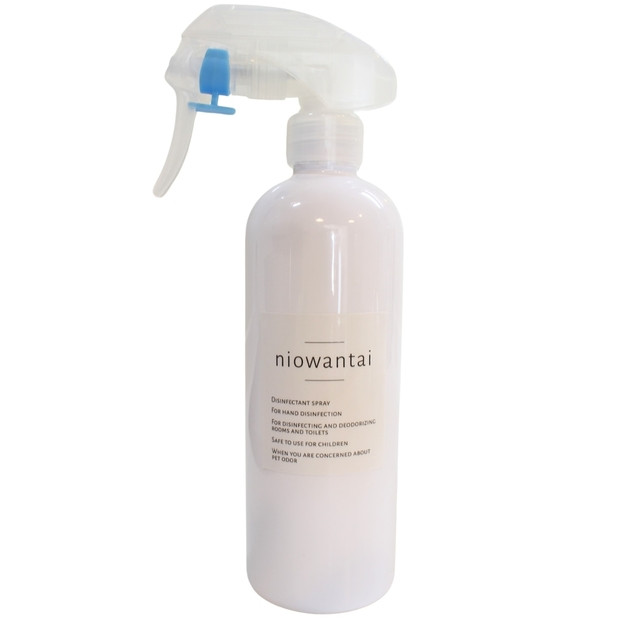 【除菌　消臭これ1本】 niowantai（ニオワンタイ） 無香料ノンアルコール 消臭剤　部屋用　消臭スプレー300ml