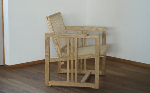 ラタンのイージーチェア ／ リラックス コンパクト 椅子【UMEBACHI FURNITURE】