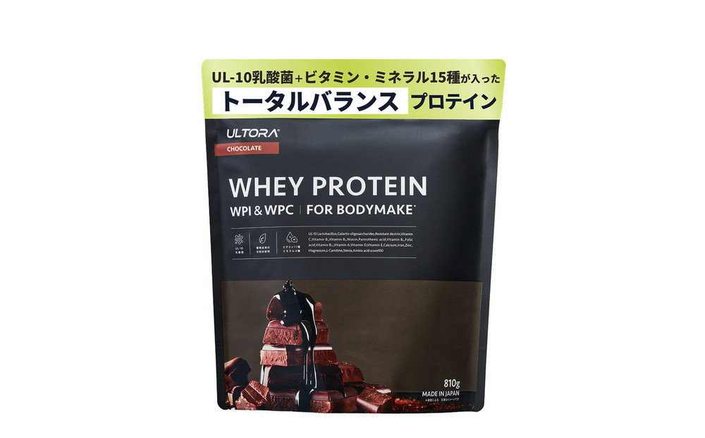 ULTORA ホエイダイエットプロテイン 810g チョコレート風味（リニューアル）