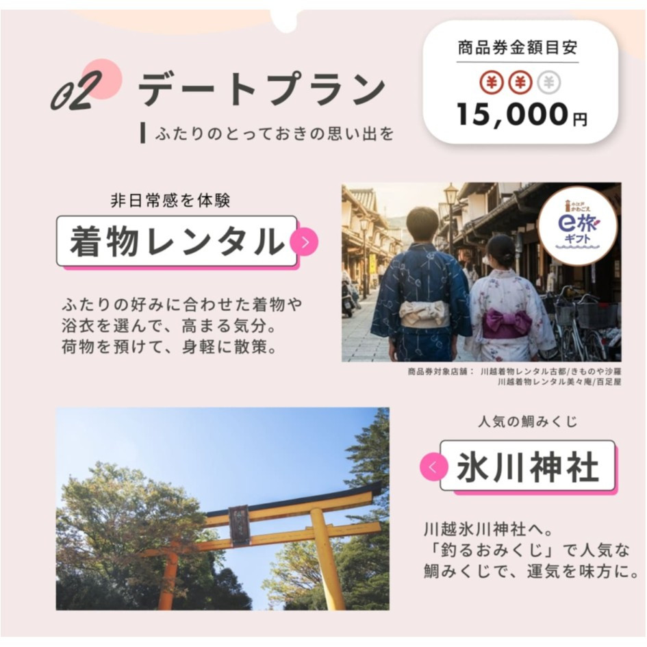 【JALの旅先納税】電子商品券「小江戸かわごえe旅ギフト」 90,000円分
