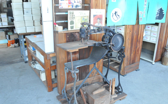市松（赤）（女性用：25.0cm） No.376-07