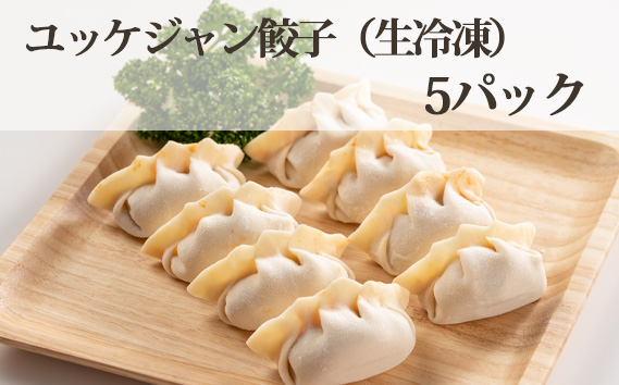 ユッケジャン餃子（生冷凍）5パック No.321