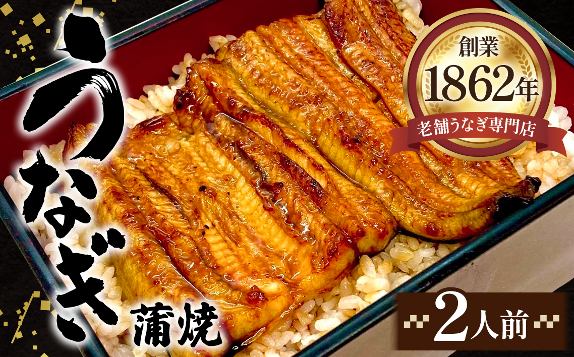 うなぎ蒲焼（真空パック）2人前 No.277