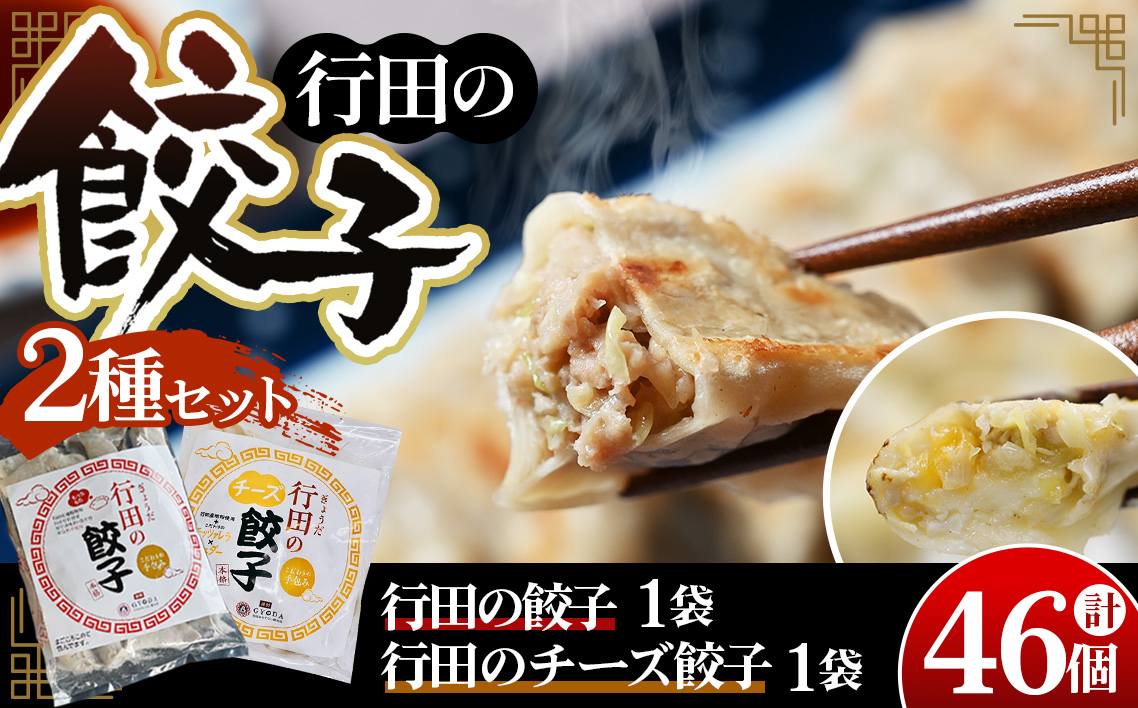 餃子セット（行田のチーズ餃子・行田の餃子）各1袋 No.280
