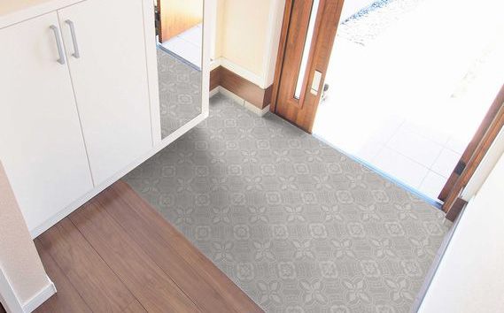 玄関模様替え床材 GRS−02M GY 3kg No.306