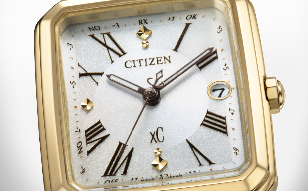 CITIZEN xC ES9502-12A | シチズン citizen クロスシー 腕時計 時計 正規品 レディース ビジネス スーツ カジュアル フォーマル 贈答 贈答用 ギフト プレゼント 母の日 国内製造 国産 電波 ソーラー エコドライブ サファイアガラス チタニウム 防水 埼玉県 所沢市