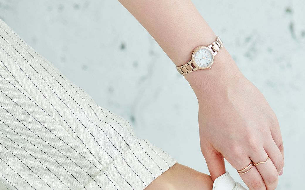 CITIZEN xC basic collection ES9435-51A | シチズン citizen クロスシー 腕時計 時計 正規品 レディース ビジネス スーツ カジュアル フォーマル 贈答 贈答用 ギフト プレゼント 母の日 国内製造 国産 電波 ソーラー エコドライブ サファイアガラス ステンレス 10気圧防水 防水 埼玉県 所沢市