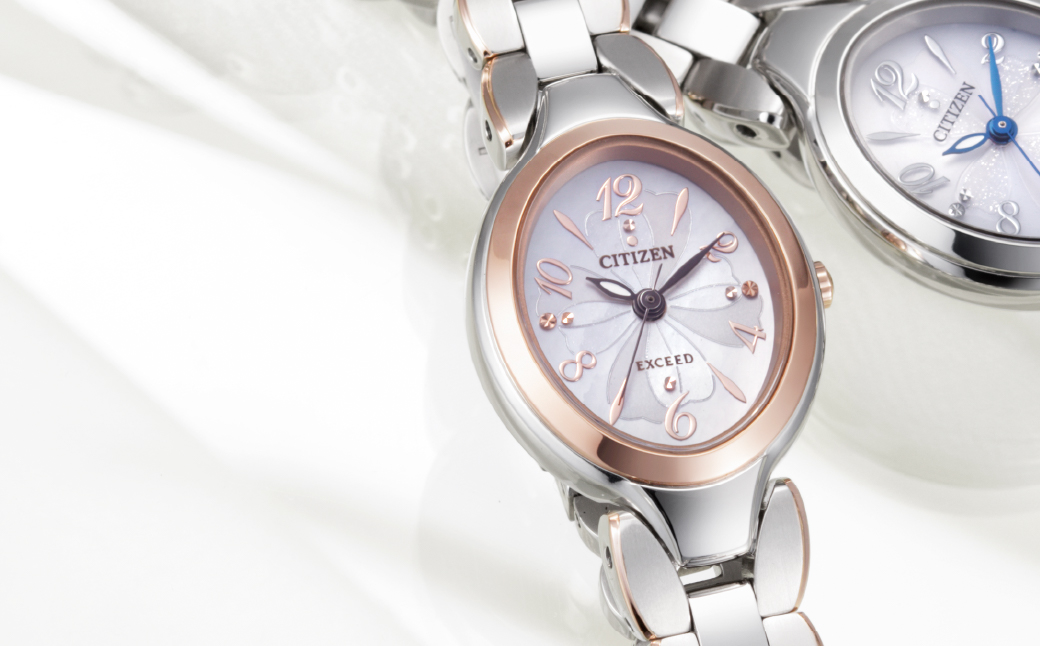 CITIZEN EXCEED Ladies EX2044-54W | シチズン citizen エクシード エクシードエル 腕時計 時計 正規品 レディース ビジネス スーツ カジュアル フォーマル 贈答 贈答用 ギフト プレゼント 母の日 国内製造 国産 電波 ソーラー エコドライブ サファイアガラス チタニウム スーパーチタニウム 防水 5気圧防水 埼玉県 所沢市