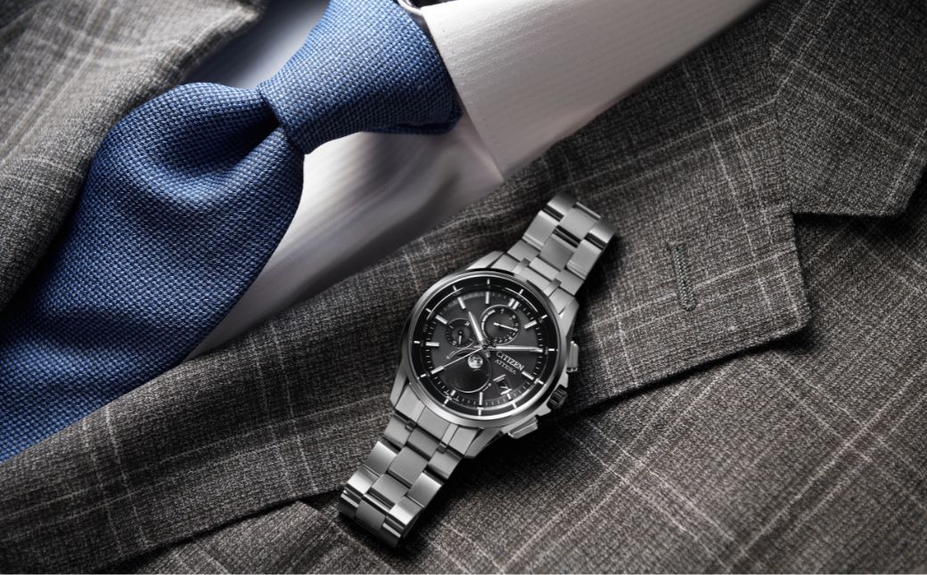 CITIZEN ATTESA BY1001-66E | シチズン citizen アテッサ 腕時計 時計 正規品 メンズ ビジネス スーツ カジュアル フォーマル 贈答 贈答用 ギフト プレゼント 父の日 国内製造 国産 電波 ソーラー エコドライブ サファイアガラス チタニウム スーパーチタニウム 10気圧防水 防水 埼玉県 所沢市