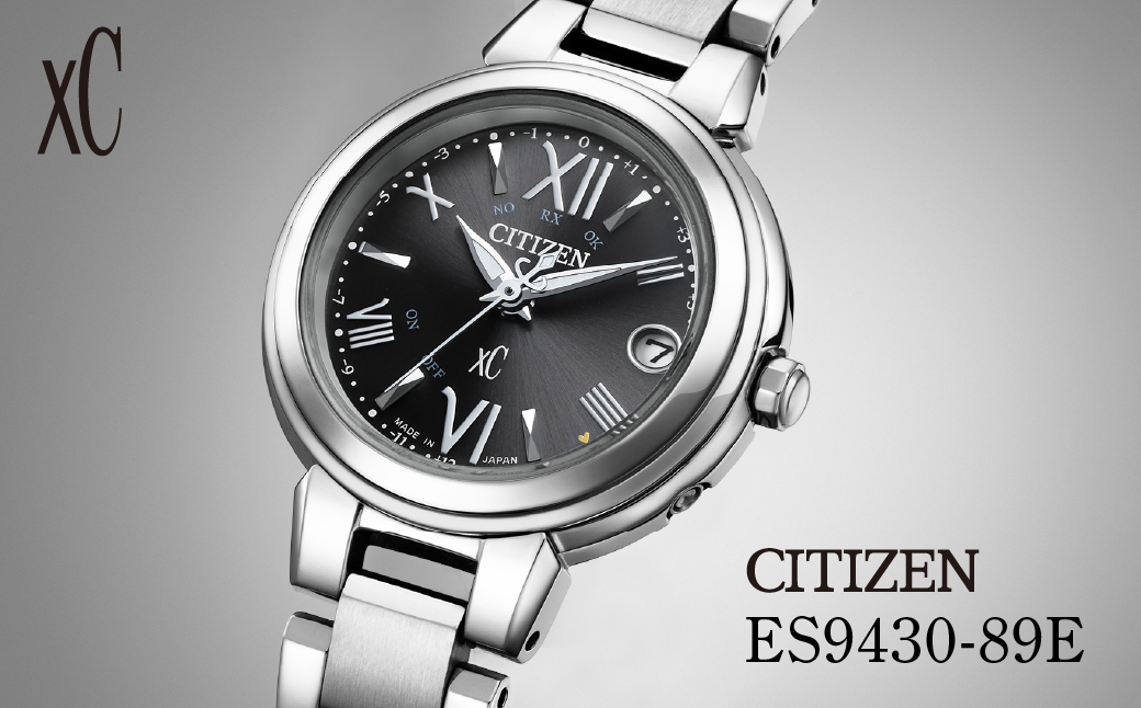 CITIZEN xC basic collection ES9430-89E | シチズン citizen クロスシー腕時計 時計 正規品 レディース ビジネス スーツ カジュアル フォーマル 贈答 贈答用 ギフト プレゼント 母の日 国内製造 国産 電波 ソーラー エコドライブ サファイアガラス ステンレス 10気圧防水 防水 埼玉県 所沢市
