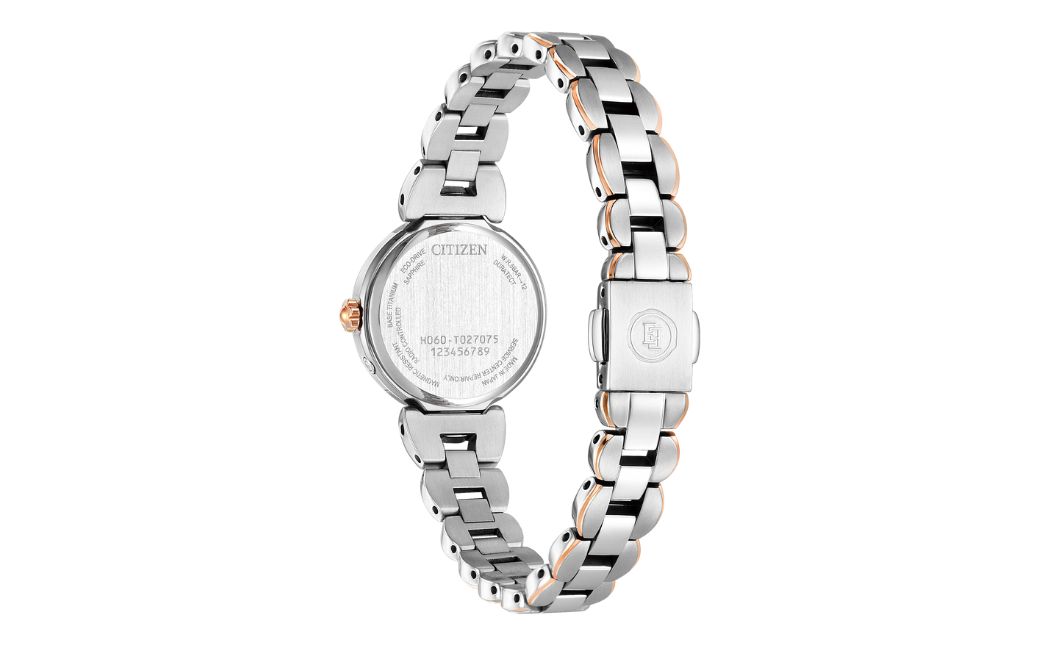 CITIZEN EXCEED Ladies ES9474-59W | シチズン citizen エクシード 腕時計 時計 正規品 レディース ビジネス スーツ カジュアル フォーマル 贈答 贈答用 ギフト プレゼント 母の日 国内製造 国産 電波 ソーラー エコドライブ サファイアガラス チタニウム スーパーチタニウム 5気圧防水 防水 埼玉県 所沢市