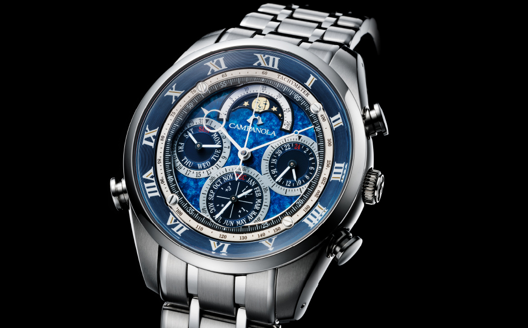 CITIZEN CAMPANOLA AH4080-61L 紺瑠璃 | シチズン citizen カンパノラ 腕時計 時計 正規品 メンズ ビジネス スーツ カジュアル フォーマル 贈答 贈答用 ギフト プレゼント 父の日 国内製造 国産 サファイアガラス ステンレス 防水 埼玉県 所沢市