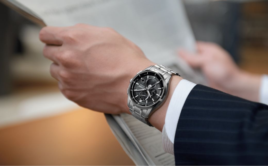 CITIZEN ATTESA BY1001-66E | シチズン citizen アテッサ 腕時計 時計 正規品 メンズ ビジネス スーツ カジュアル フォーマル 贈答 贈答用 ギフト プレゼント 父の日 国内製造 国産 電波 ソーラー エコドライブ サファイアガラス チタニウム スーパーチタニウム 10気圧防水 防水 埼玉県 所沢市