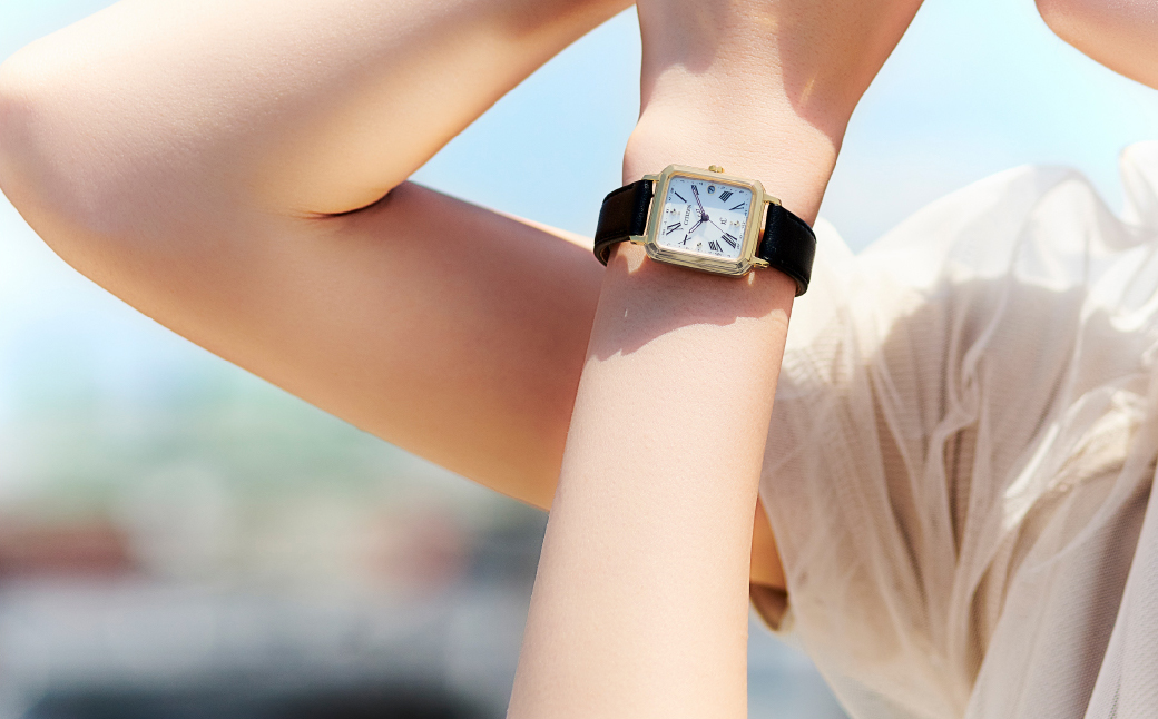 CITIZEN xC ES9502-12A | シチズン citizen クロスシー 腕時計 時計 正規品 レディース ビジネス スーツ カジュアル フォーマル 贈答 贈答用 ギフト プレゼント 母の日 国内製造 国産 電波 ソーラー エコドライブ サファイアガラス チタニウム 防水 埼玉県 所沢市