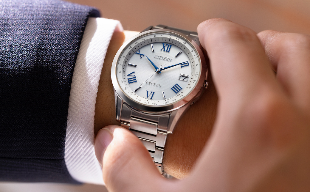 CITIZEN EXCEED CB1110-61A | シチズン citizen エクシード 腕時計 時計 正規品 メンズ ビジネス スーツ カジュアル フォーマル 贈答 贈答用 ギフト プレゼント 父の日 国内製造 国産 電波 ソーラー サファイアガラス チタニウム スーパーチタニウム 防水 5気圧防水 埼玉県 所沢市