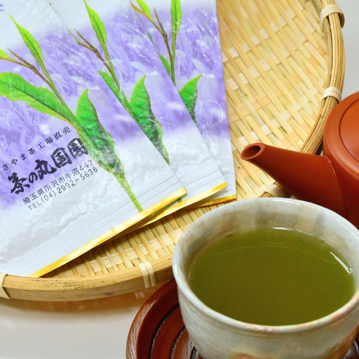 狭山茶 深い味わいを楽しむ 上級煎茶 100g×3袋 | 狭山茶 煎茶 緑茶 茶 ほうじ茶 紅茶 水出し 低温 大容量 小分け 茶の丸国園 埼玉県 所沢市