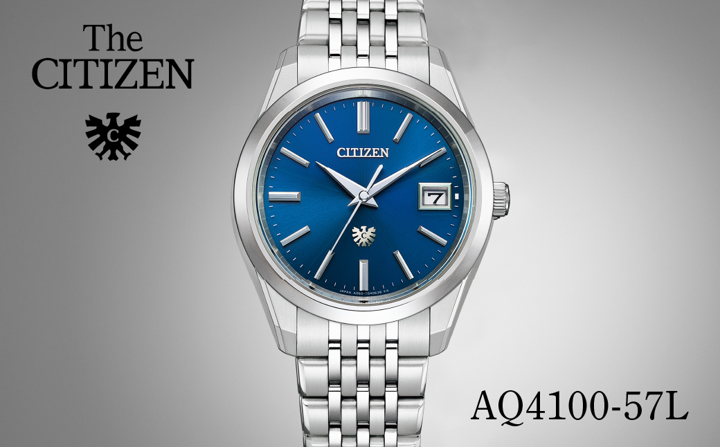 シチズン 腕時計 THE CITIZEN AQ4100-57L | citizen ザシチズン 時計 正規品 メンズ ビジネス スーツ カジュアル フォーマル 贈答 贈答用 ギフト プレゼント 父の日 国内製造 国産 ソーラー エコドライブ サファイアガラス スーパーチタニウム チタニウム 10気圧防水 防水 埼玉県 所沢市