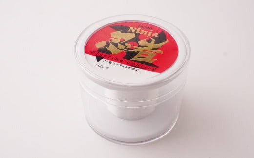 釣り糸 ナイロンライン『忍者』500m (4号) 16Lb 透明 | 釣り 釣り具 糸 ナイロン 海釣り 川釣り ブラックバス バス バス釣り スピニング ベイト リール トラウト プロ 初心者 フッ素加工 レジャー アウトドア 人気 おすすめ 池上化工 埼玉県 所沢市