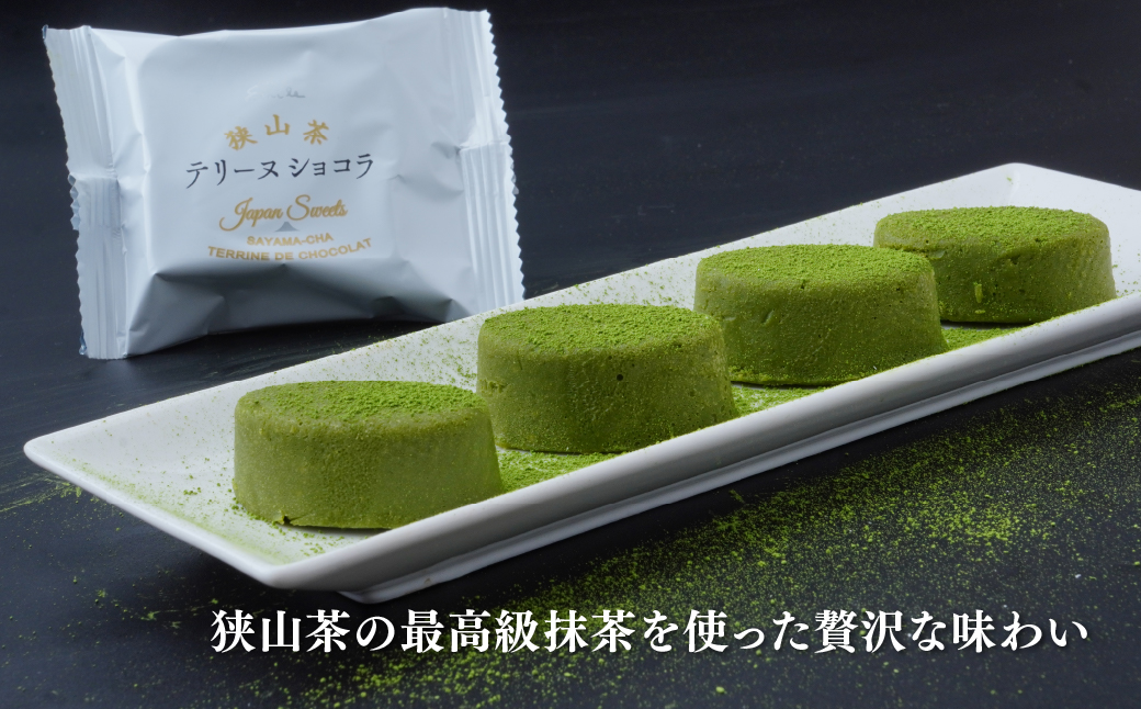狭山茶テリーヌショコラ 12個入り エミール | 洋菓子 お菓子 ギフト 贈答 贈り物 プレゼント 個包装 小分け スイーツ おやつ 抹茶 狭山茶 ショコラ チョコ チョコレート おすすめ emile 埼玉県 所沢市
