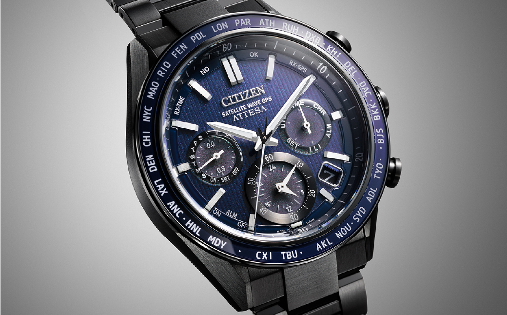 CITIZEN ATTESA CC4059-64L | シチズン citizen アテッサ 腕時計 時計 正規品 メンズ ビジネス スーツ カジュアル フォーマル 贈答 贈答用 ギフト プレゼント 父の日 国内製造 国産 電波 ソーラー エコドライブ サファイアガラス チタニウム 防水 埼玉県 所沢市