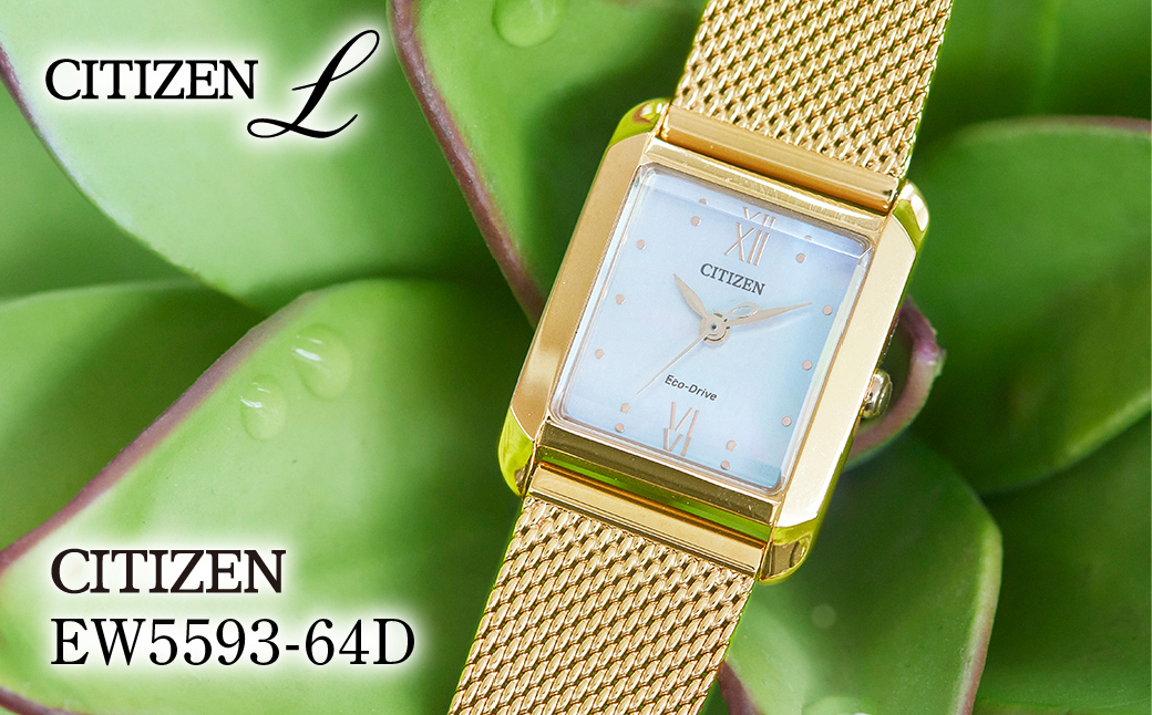 CITIZEN L EW5593-64D | シチズン citizen シチズンエル 腕時計 時計 正規品 レディース ビジネス スーツ カジュアル フォーマル 贈答 贈答用 ギフト プレゼント 母の日 国内製造 国産 ソーラー エコドライブ ステンレス 防水 5気圧防水 埼玉県 所沢市