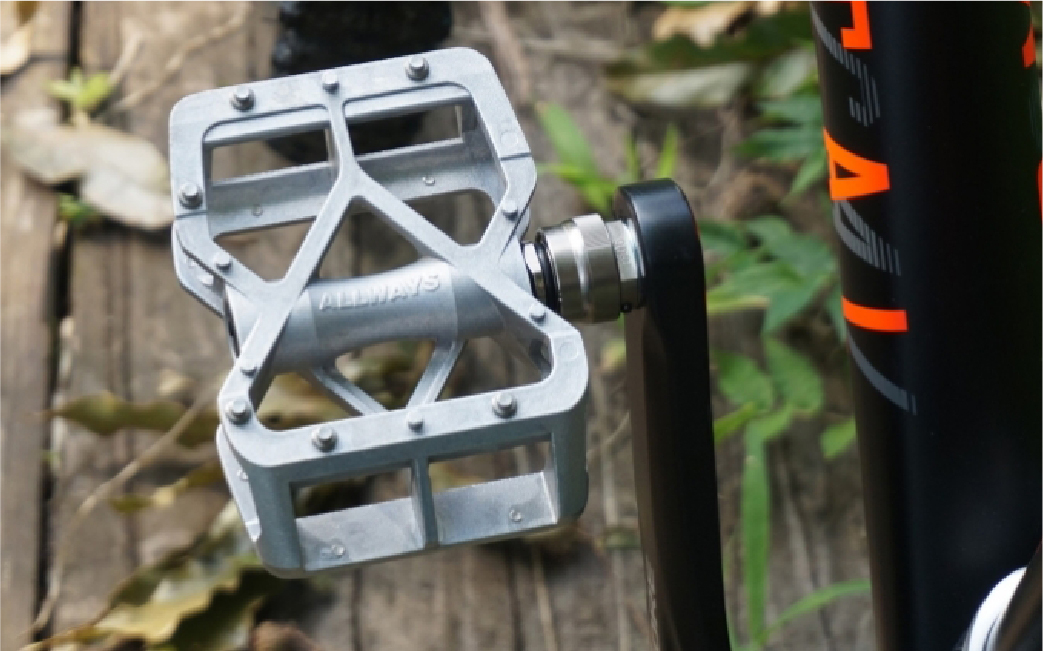 両面踏みペダル左右セット ALLWAYS BLACK 三ヶ島製作所 MKS | 自転車 ペダル フラットペダル 両面踏み 軽量 ツーリング 街乗り ロードバイク クロスバイク MTB オフロード アーバンスタイル 長距離 アルミ製 人気 おすすめ 埼玉県 所沢市