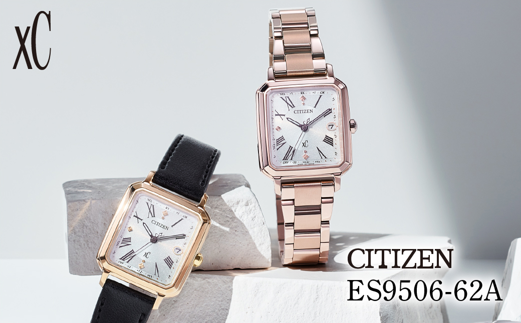CITIZEN xC ES9506-62A | シチズン citizen クロスシー 腕時計 時計 正規品 レディース ビジネス スーツ カジュアル フォーマル 贈答 贈答用 ギフト プレゼント 母の日 国内製造 国産 電波 ソーラー エコドライブ サファイアガラス チタニウム 防水 埼玉県 所沢市