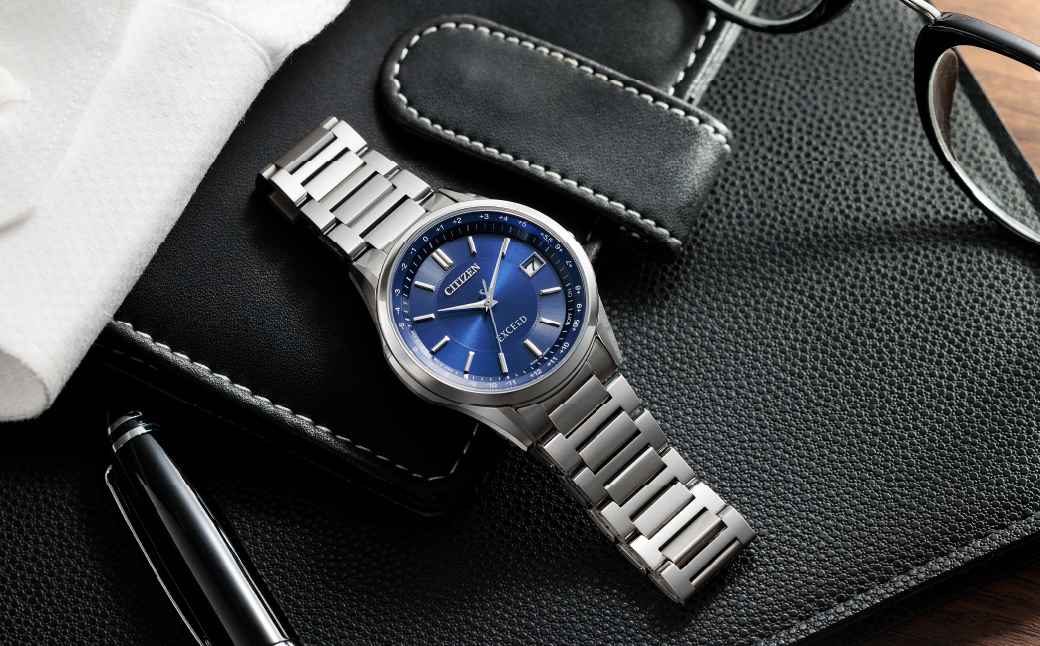 CITIZEN EXCEED CB1110-61L | シチズン citizen エクシード 腕時計 時計 正規品 メンズ ビジネス スーツ カジュアル フォーマル 贈答 贈答用 ギフト プレゼント 父の日 国内製造 国産 電波 ソーラー エコドライブ サファイアガラス チタニウム スーパーチタニウム 防水 5気圧防水 埼玉県 所沢市