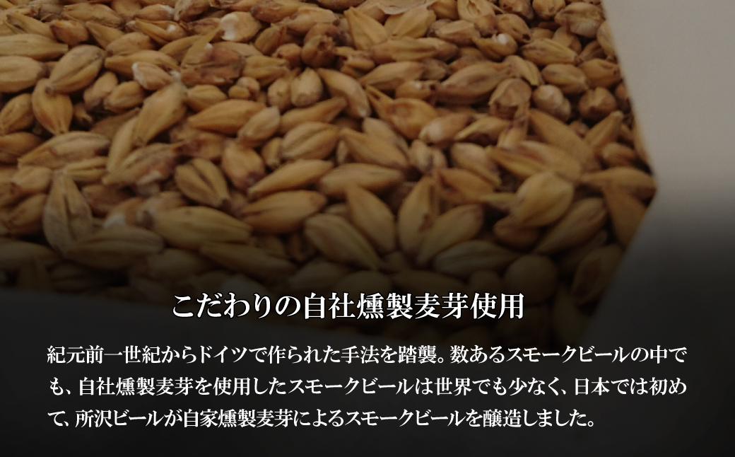 燻製ビール 6本で贅沢（オフピート）シングルセット | ビール BEER クラフトビール 地ビール スモークビール IPA クラフト スモーク スモーククラフト Smoke Craft 燻製 乾杯 晩酌 ご褒美 贈り物 おくりもの ギフト 音楽醸造 所沢ビール 埼玉県 所沢市