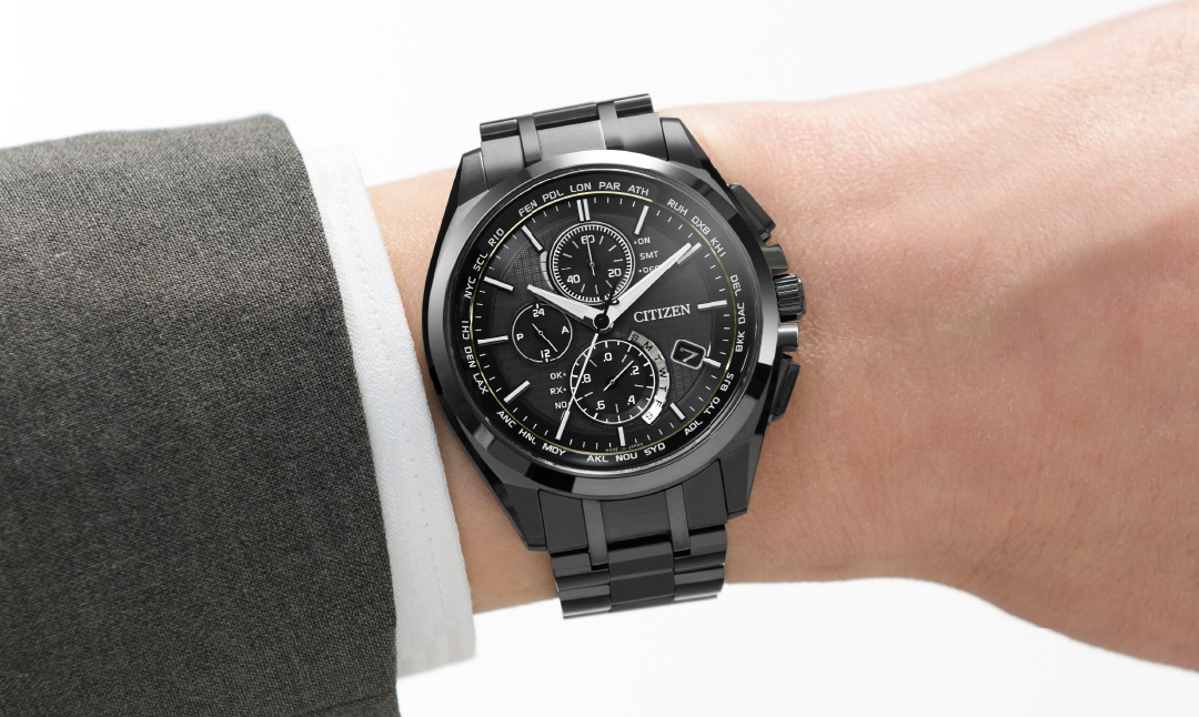 CITIZEN ATTESA AT8044-56E | シチズン citizen アテッサ 腕時計 時計 正規品 メンズ ビジネス スーツ カジュアル フォーマル 贈答 贈答用 ギフト プレゼント 父の日 国内製造 国産 電波 ソーラー エコドライブ サファイアガラス チタニウム スーパーチタニウム 10気圧防水 防水 埼玉県 所沢市